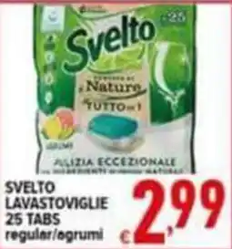 Iper Triscount Svelto lavastoviglie offerta