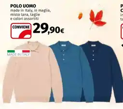Ipercoop Polo uomo offerta