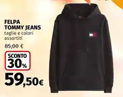 Ipercoop FelPA Tommy Jeans offerta