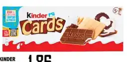 Big Food Kinder Cards offerta