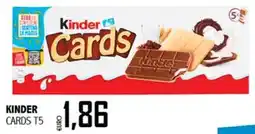 Big Food Kinder Cards T5 offerta