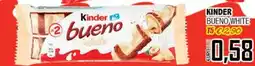 Big Food Kinder bueno White offerta