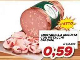 MA Supermercati Mortadella Augusta con pistacchi Galbani offerta