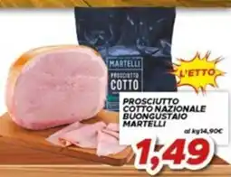 MA Supermercati Prosciutto cotto nazionale buongustaio Martelli offerta