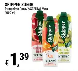 Tre Valli Supermercato Skipper Zuegg Pompmelmo Rosa/ACE/Kiwi-Mela offerta