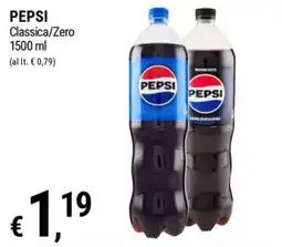 Tre Valli Supermercato Pepsi Classica/Zero offerta