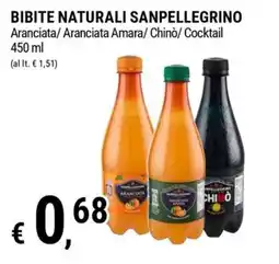 Tre Valli Supermercato Bibite naturali Sanpellegrino offerta