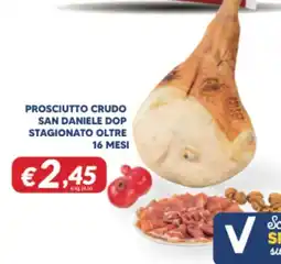 Supermercati Visotto Prosciutto crudo San Daniele DOP offerta