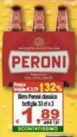CTS Supermercati Birra Peroni classica offerta