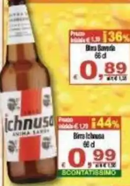 CTS Supermercati Birra Ichnusa offerta