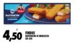 Compri Meglio Findus bastoncini di merluzzo offerta