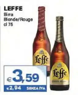 Boningros Cash and Carry Leffe Birra Blonde/Rouge offerta