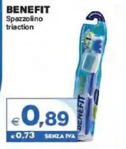Boningros Cash and Carry Benefit spazzolino triaction offerta