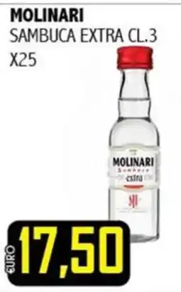 Big Food Molinari Sambuca Extra offerta