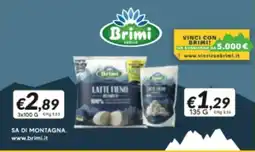 Supermercati Visotto Latte fieno Brimi offerta