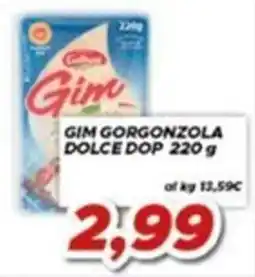 MA Supermercati Gim Gorgonzola Dolce DOP offerta