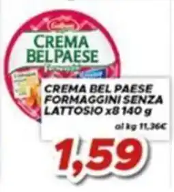 MA Supermercati Crema Bel Paese formaggini senza lattosio offerta