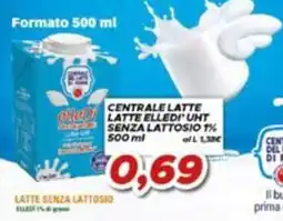 MA Supermercati Latte senza lattosio Elledi 1% offerta