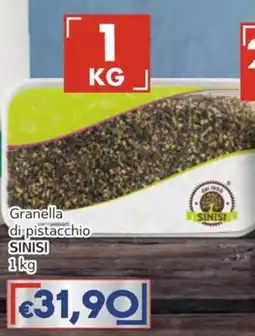 Italy Cash Granella di pistacchio Sinisi offerta