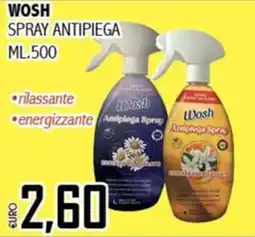 Big Food Wosh spray antipiega offerta