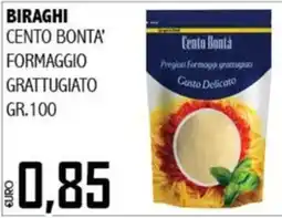 Big Food Cento Bonta' formaggio grattugiato offerta
