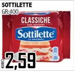 Big Food Sottilette classiche offerta