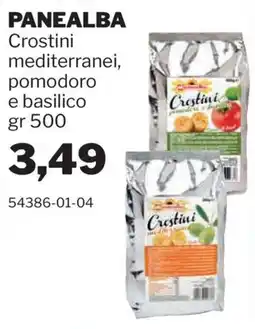 GrosMarket PANEALBA Crostini mediterranei offerta