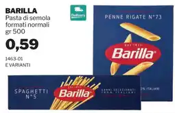 GrosMarket Pasta di semola Barilla offerta