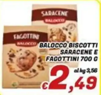 Balocco biscotti saracene e fagottini