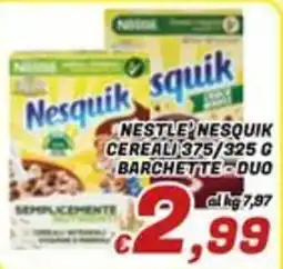 Idromarket Nestlé Nesquik cereali offerta