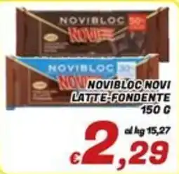 Idromarket Novibloc Novi Latte-Fondente offerta