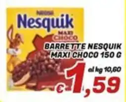 Idromarket Barrette Nesquik Maxi Choco offerta