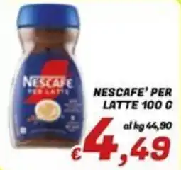 Idromarket Nescafe per latte offerta