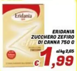Idromarket Eridania zucchero zefiro di canna offerta