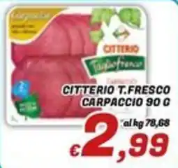 Idromarket Citterio T.Fresco Carpaccio offerta