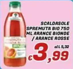 Idromarket Scaldasole spremuta bio arance offerta