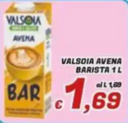 Idromarket Valsoia avena barista offerta