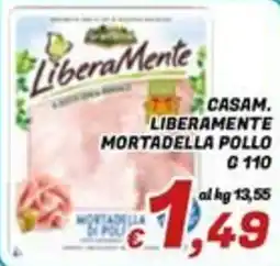 Idromarket Casam. liberamente mortadella pollo offerta