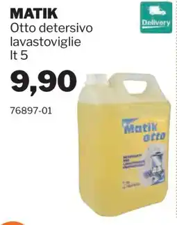 GrosMarket Matik Otto detersivo lavastoviglie offerta