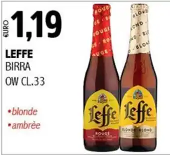 Big Food Leffe birra offerta