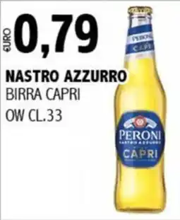 Big Food Nastro azzurro birra capri offerta