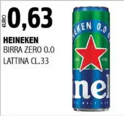 Big Food Heineken birra zero 0.0 offerta