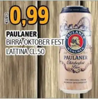 Big Food Paulaner birra oktober fest offerta