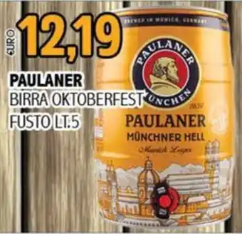 Big Food Paulaner birra oktoberfest offerta