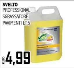 Big Food Svelto professional sgrassatore pavimenti offerta