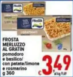 Iper Triscount Frosta merluzzo al gratin offerta