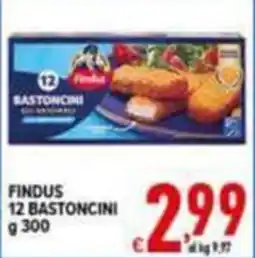 Iper Triscount Findus bastoncini offerta