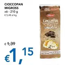 Migross Supermercati e Market Cioccopan Migross offerta