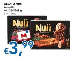 Migross Supermercati e Market Gelato NuII Assortiti offerta