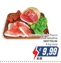 Italy Cash Prosciutto Crudo Fiocco della Valtellina Mottolini offerta